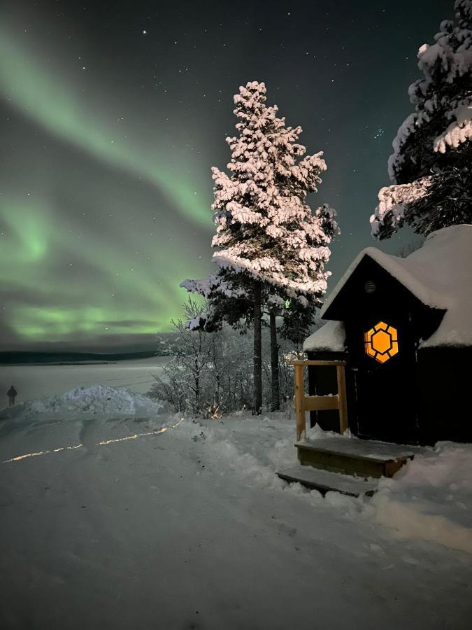 Camp Caroli Hobbit Hut Villa Jukkasjarvi Ngoại thất bức ảnh